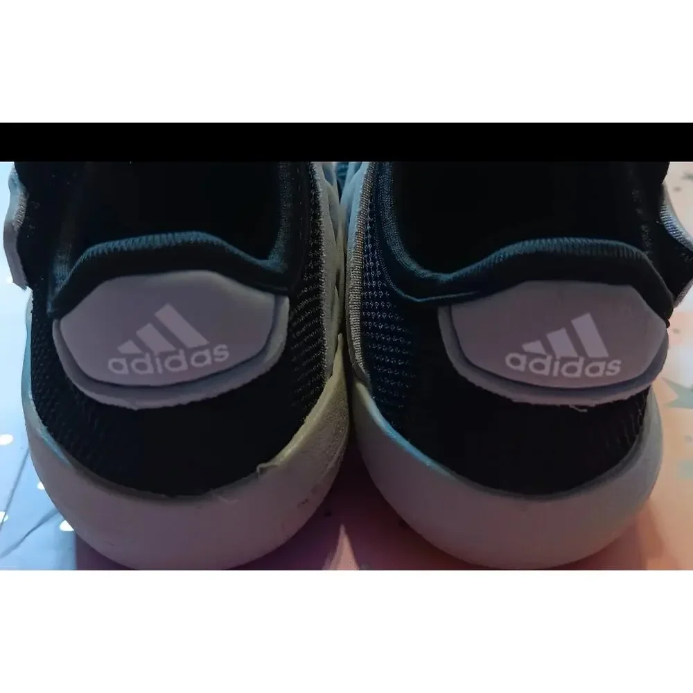Adidas AltaVenture Court Sandals for Toddlers Bblack & Halo Silver size 7K